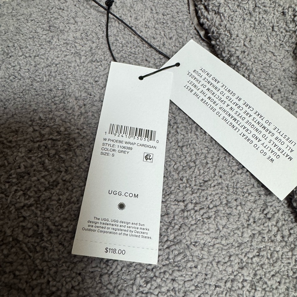 UGG Gray Cardigan - Picture 4 of 6